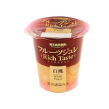 155g×1個 和歌山産業 蔵王高原農園 フルーツジュレ リッチテイスト 白桃 0013