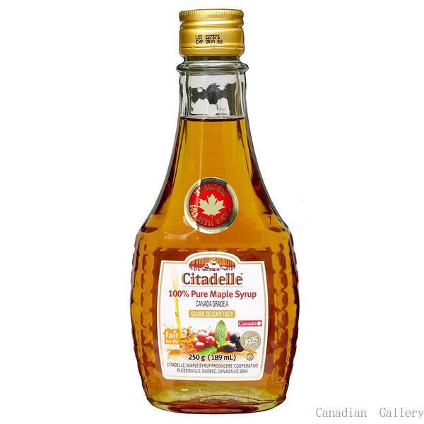 250g×1個 鈴商 シタデール メープルシロップ グレードA ゴールデン 0095
