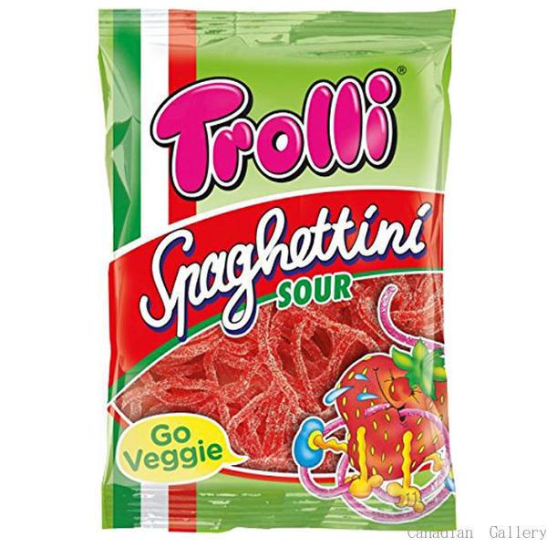 100g×1個 Trolli トローリ スパゲッティ サワー ストロベリー 0093