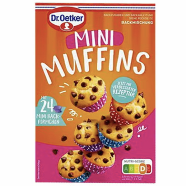 ⚠️残りわずか⚠️280g×1個 アントレックス Dr.Oetker ミニチョコチップマフィン キット