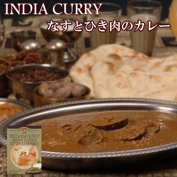 170g×1個 キャニオンスパイス インドなすとひき肉のカレー