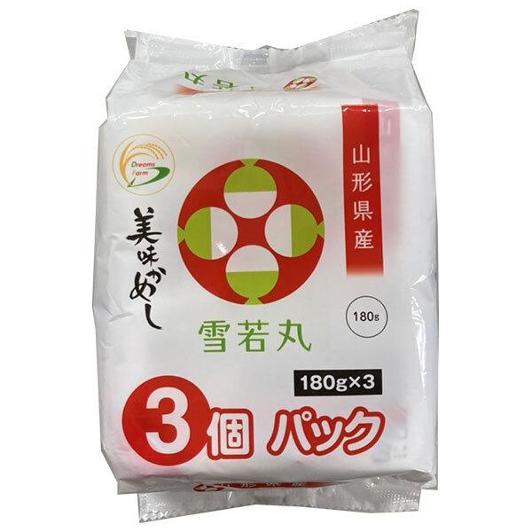 540g×1個 ドリームズファーム 美味かめし 山形県産 雪若丸