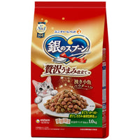 1kg×1個 ユニチャーム 銀のスプーン 贅沢うまみ仕立て まぐろ・かつお・煮干し・ささみ・緑黄色野菜入り 0095
