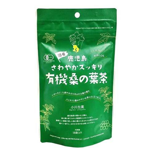 32g×1個 小川生薬 鹿児島さわやかスッキリ有機桑の葉茶