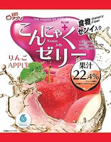 96g（16g×6個）×1個 雪国アグリ こんにゃくゼリー りんご味 0038