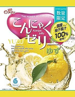 96g（16g×6個）×1個 雪国アグリ こんにゃくゼリー ゆず味 0038