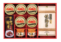2100g×1個 ドウシシャ キョクヨー・ニッスイ紅ずわいがに&しぐれ煮詰合せ 0095