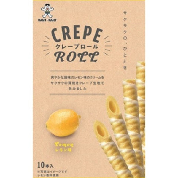 1個（10本入）旺旺ジャパン クレープロール レモン味