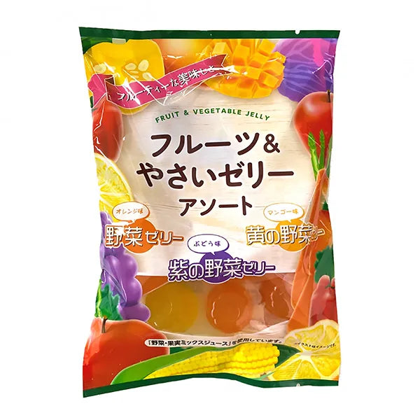 330g×1個 杉本屋製菓 フルーツ&やさいゼリーアソート