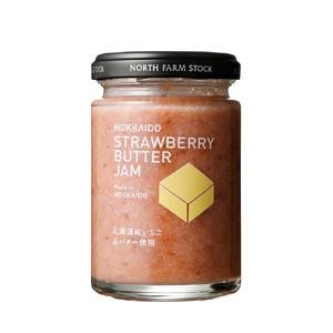 130g×1個 白亜ダイシン North Farm Stock 北海道いちごバタージャム