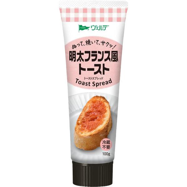 100g×1個 アヲハタ ヴェルデ 明太フランス風トーストスプレッド
