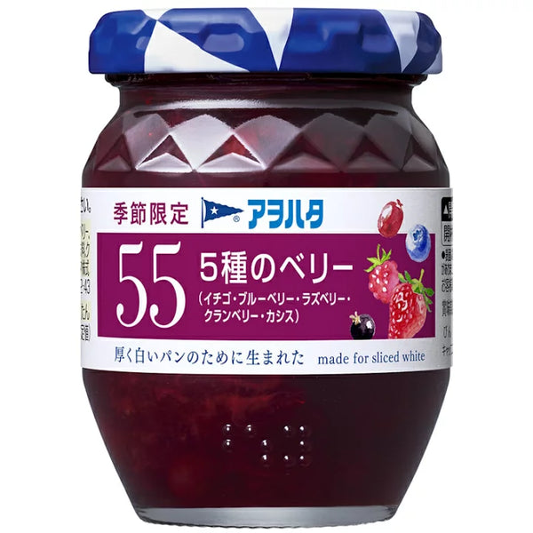 150g×1個 アヲハタ 5種のベリー（イチゴ・ブルーベリー・ラズベリー・クランベリー・カシス）