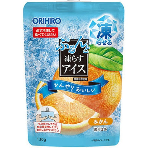 130g×1個 ORIHIRO ぷるんと凍らすアイス スタンディング みかん