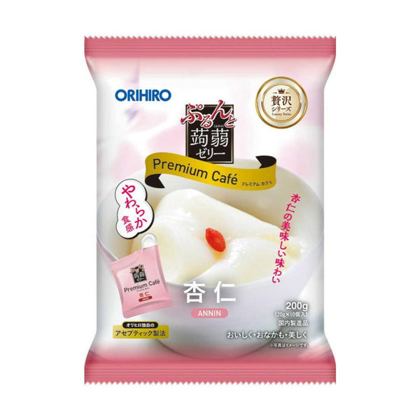 200g×1個 オリヒロプランデュ ぷるんと蒟蒻 プレミアムカフェ 杏仁味