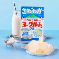40g×1個 アイデアパッケージ 白バラ牛乳使用 ヨーグルト味グミ 0095
