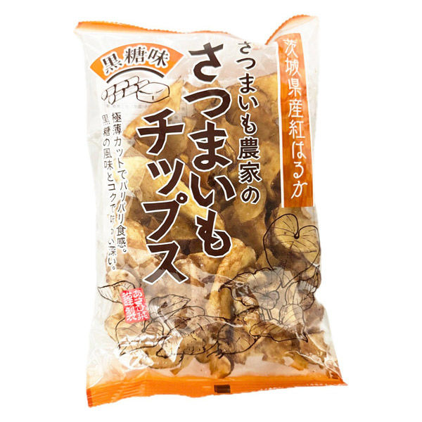 100g×1個 （農）あさひ菜 さつまいもチップス 黒糖味