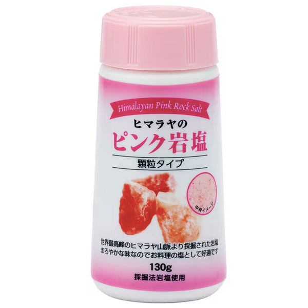 130g×1個 ソルトカンパニー ピンク岩塩 顆粒 卓上ボトル