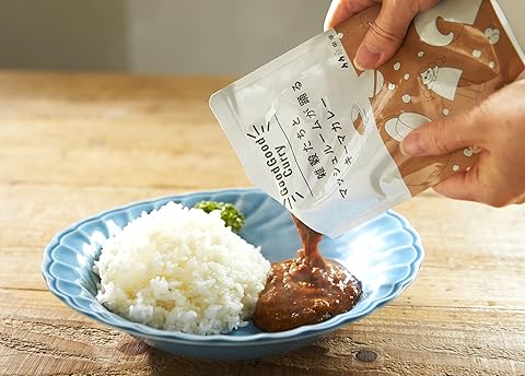 160g×1個 フレンバシー Good Good Curry 雑穀たちとマッシュルームが踊るキーマカレー 0006