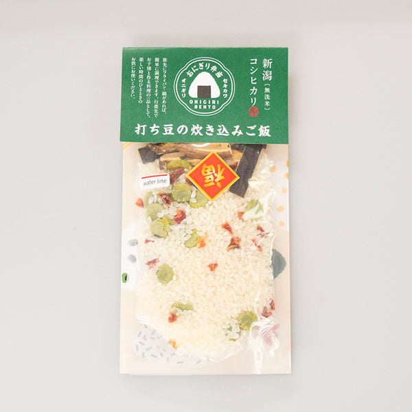 107g×1個 関川産業 打ち豆の炊き込みご飯 無洗米 0055