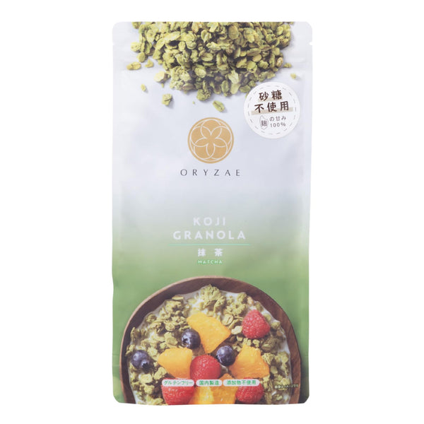200g×1個 オリゼ 米麹グラノーラ 抹茶