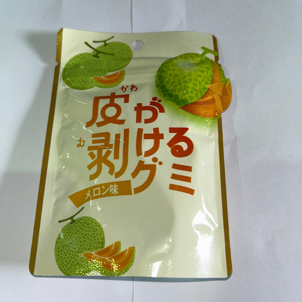 40g×1個 アン・エンタープライズ 皮が剥けるグミ メロン味 0095