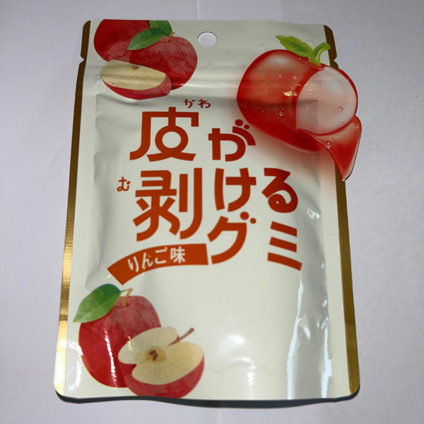 40g×1個 アン・エンタープライズ 皮が剥けるグミ りんご味 0095