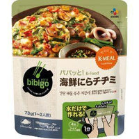 73g×1個 CJ FOODS JAPAN bibigo パパッとK-Food 海鮮にらチヂミ 0095