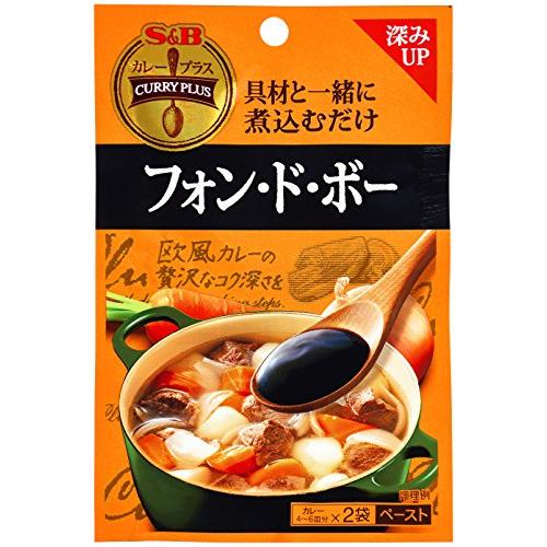 32g×1個 エスビー食品 カレープラス フォン・ド・ボー