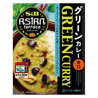 180g×1個 S&B アジアンテラス グリーンカレー 辛口