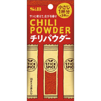 4.8g×1個 エスビー食品 スティックスパイス チリパウダー 0095