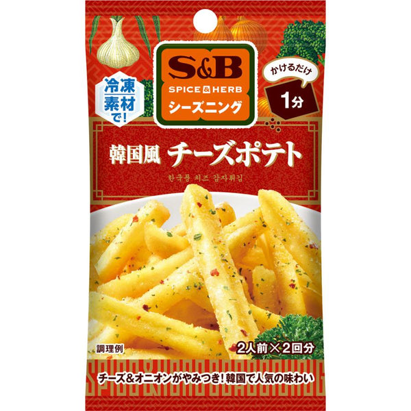 11.4g×1個 エスビー食品 SPICE&HERBシーズニング 韓国風チーズポテト