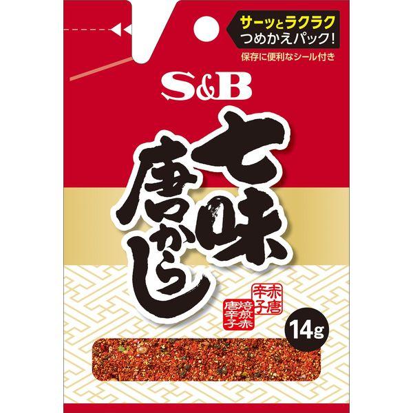14g×1個 エスビー食品 七味唐辛子 0095