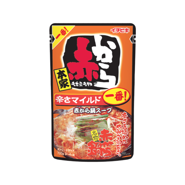 🔥残りわずか🔥720g×1個 イチビキ 赤から鍋スープ 1番