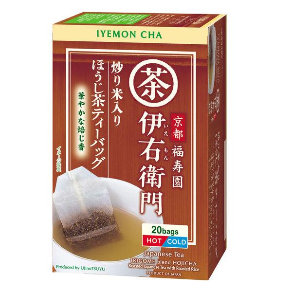 40g×1個 宇治の露製茶 伊右衛門 炒り米入りほうじ茶ティーバッグ 0095