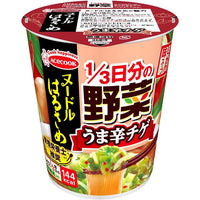 44g×1個 エースコック ヌードルはるさめ　1/3日分の野菜うま辛チゲ 0095