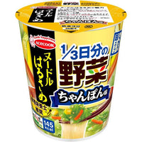 43g×1個 エースコック ヌードルはるさめ　1/3日分の野菜ちゃんぽん味 0095