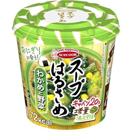 【2個セット】21g×2個 エースコック スープはるさめ わかめと野菜 0095