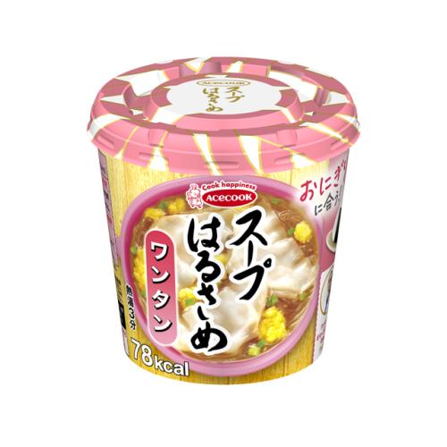 22g×1個 エースコック スープはるさめ ワンタン 0095