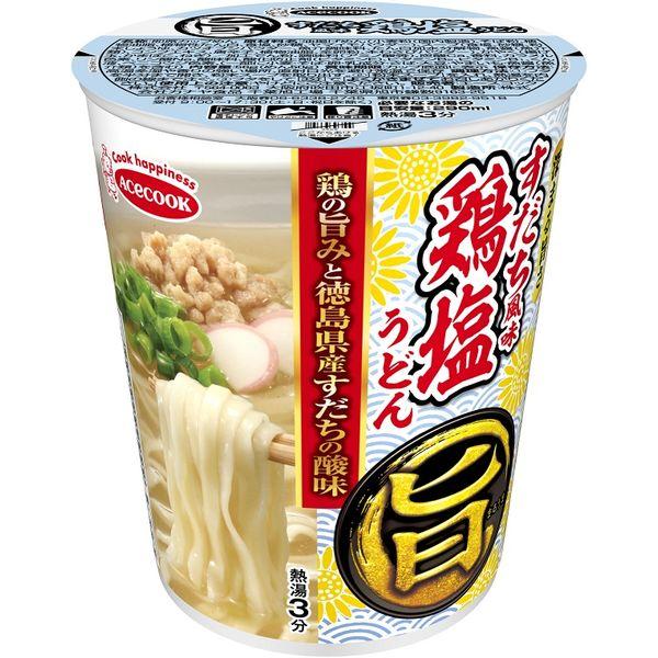 57g×1個 エースコック まる旨 すだち風味鶏塩うどん 0095
