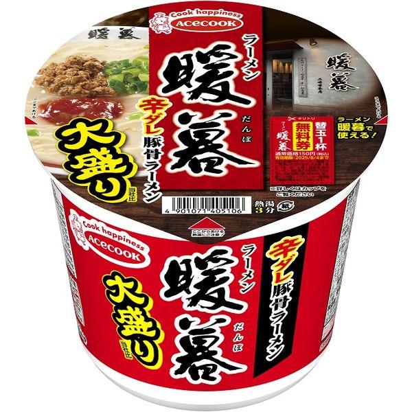 111g×1個 エースコック ラーメン暖暮 辛ダレ豚骨ラーメン 大盛り 0095