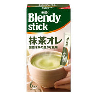1個（6本入） 味の素AGF ブレンディスティック 抹茶オレ 0095