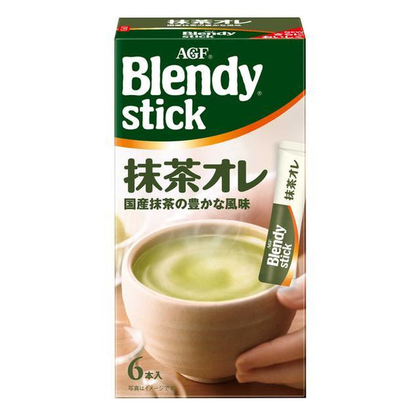 1個（6本入） 味の素AGF ブレンディスティック 抹茶オレ 0095