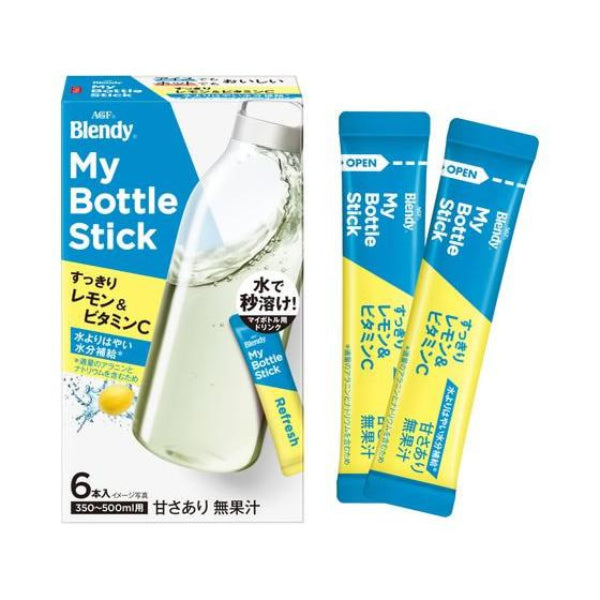 ⚠️残りわずか⚠️1個（6本入） 味の素AGF ブレンディ マイボトルスティック すっきりレモン&ビタミンC