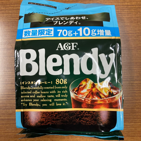 80g×1個 味の素AGF ブレンディ インスタントコーヒー 袋