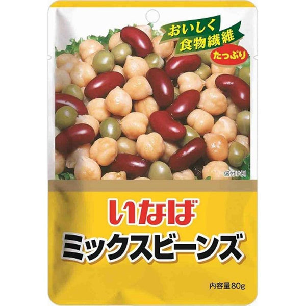 80g×1個 いなば食品 ミックスビーンズ 0095