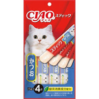 60g×1個 いなばペットフード CIAO スティック かつお 0095