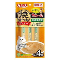 56g×1個 いなばペットフード 焼かつおディナーちゅーる ほたて貝柱入り