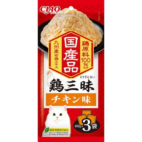 ⚠️残りわずか⚠️180g×1個 いなばペット 鶏三昧 チキン味