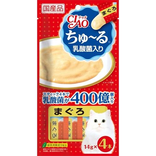 56g×1個 いなばペットフード CIAO ちゅ〜る 乳酸菌入り まぐろ 0095
