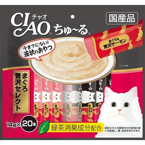 280g×1個 いなばペットフード ちゅ〜るまぐろ贅沢セレクト 0095
